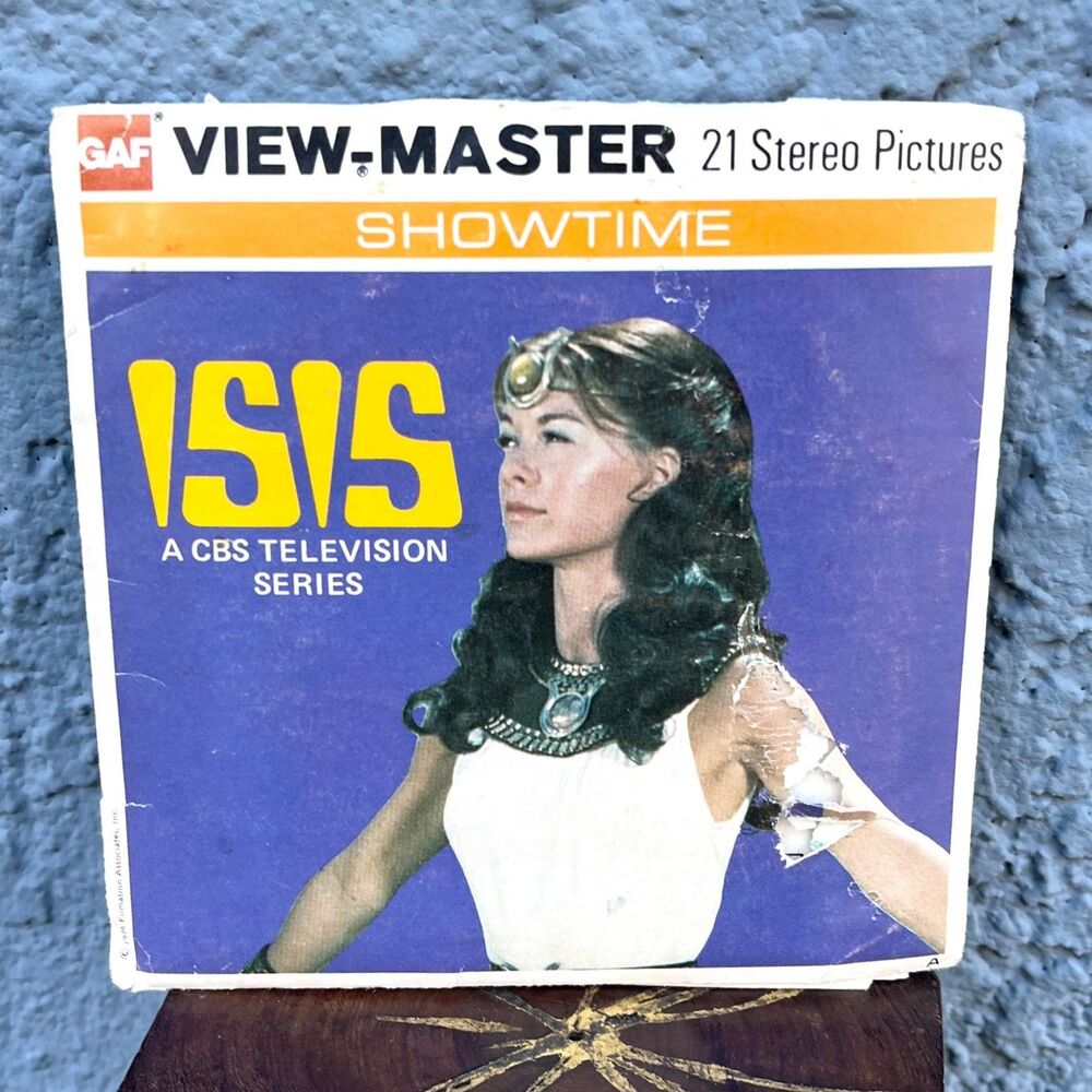 70s View-master reel ISIS 1976 CBS TV Show Joanna Cameron Retro toy